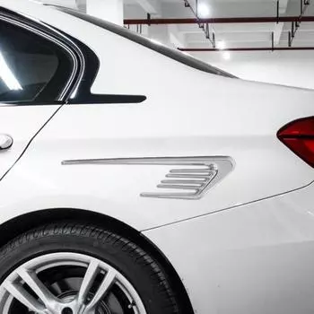 1 пара модификация имитация розетки наклейка привлекательная практичная сильная липкость кузова автомобиля наклейка