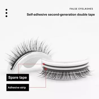 1 пара модных химических волокон для макияжа, накладные ресницы, подарок на день рождения 3