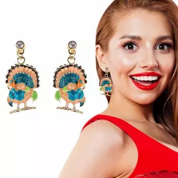 1 пара модных индивидуальных жемчужных серег с цветком и жемчугом, женские украшения One Size разноцветный