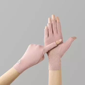 1 пара модных тонких уличных варежек для сенсорного экрана, солнцезащитные перчатки, перчатки для защиты от солнца, вождение