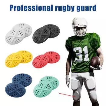 1 пара молодежных футбольных брюк Guard Plate Ultra Light Airful Rugby Training Gear красный