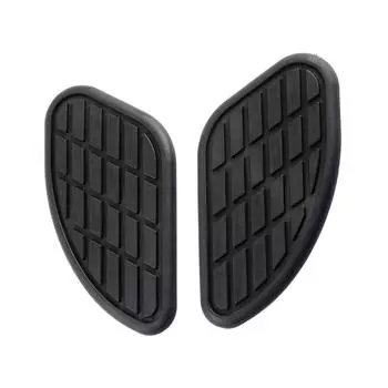 1 пара мотоциклетных наколенников для топливного бака, защитные наклейки, боковые панели для Harley Honda Yamaha Cafe Racer, винтажная тяговая накладка на бак коричневый