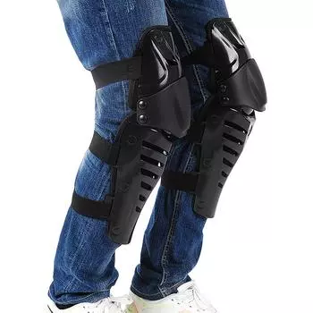 1 пара мотоциклетных наколенников, гоночный наколенник, наколенники, наколенники, подтяжки чёрный