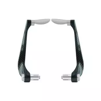 1 пара мотоциклетных ручек, алюминиевый сплав, углеродное волокно, руль, тормозной рычаг сцепления, защита для рук, мотоцикл, грязевой велосипед, модификация скутера красный