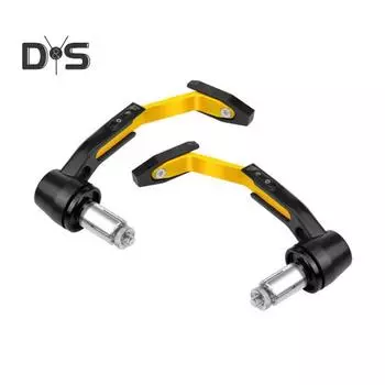 1 пара мотоциклетных ручек с ЧПУ из алюминиевого сплава, руль, тормозной рычаг сцепления, защита для рук, мотоцикл, грязевой велосипед, скутер, модификация, аксессуары красный