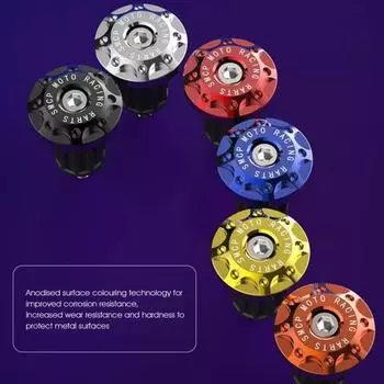 1 пара мотоциклетных вилок на руль, низкая температура, противоскользящее сопротивление, водонепроницаемый алюминиевый сплав оранжевый