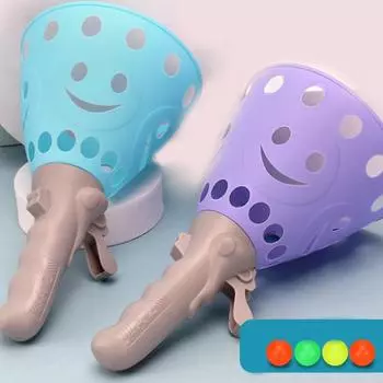 1 пара мячей для пинг-понга с двойным прикладом, спортивные игры на открытом воздухе, игрушка для запуска, бросок, ловля мяча, набор интерактивных выбрасываемых мячей для родителей и детей