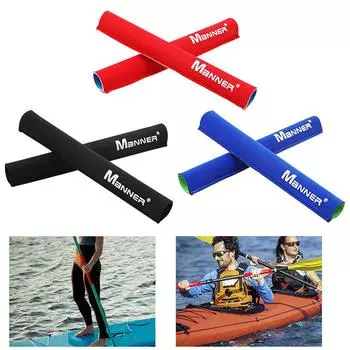 1 пара мягких ручек для весла каноэ-каяка, противоскользящий чехол для ручки, защитный чехол для весла, аксессуары для каякинга на лодке, детали для водных видов спорта красный