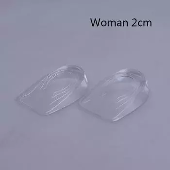 1 пара мужской и женской обуви с подъемом высоты, силиконовая вставка в пятку, увеличивающая высоту as the picture