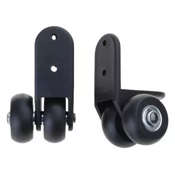 1 пара надежных колес для чемодана, запасные ролики для багажа, аксессуары, замените колеса на вашей сумке, простая установка