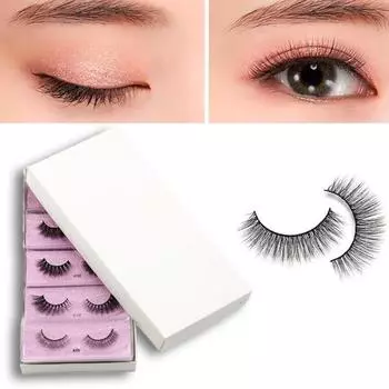 1 пара накладных ресниц, густые, натуральный эффект, несколько слоев, 3D, искусственные ресницы из норки для свиданий 10