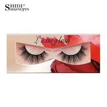 1 пара накладных ресниц ручной работы из норки, натуральные ресницы для макияжа, черные толстые накладные ресницы, объемные 3D ресницы