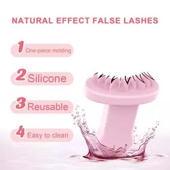 1 пара накладных ресниц, штамп для линии глаз, натуральный вид, накладные нижние ресницы, пластиковый штамп для легкого нанесения, многоразовые штампы для ресниц синий