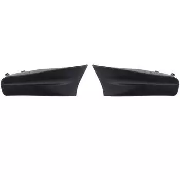 1 пара накладок на кузов автомобиля, черные рамки противотуманных фар, подходят для Lexus ES350 2010-2012