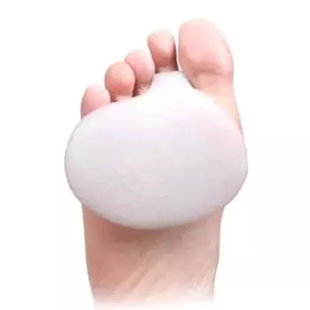 1 пара накладок на плюсневую и неврому Мортона, накладки на передний отдел стопы, накладки на свод стопы, мгновенное облегчение для женщин и мужчин, аксессуар белый