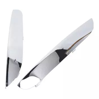 1 пара накладок на решетку переднего бампера, замена 51118047727 51118047728 для BMW 7 серии F01 F02 2009-2015