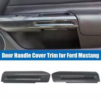 1 пара накладок на внутренние дверные ручки для Ford Mustang 2015-2023