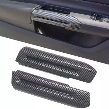 1 пара накладок на внутренние дверные ручки для Ford Mustang 2015-2023