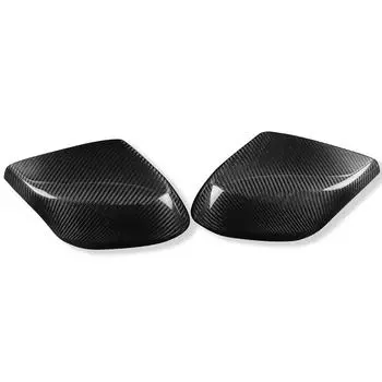 1 пара накладок на зеркала заднего вида из углеродного волокна для chevrolet corvette c82020-2022