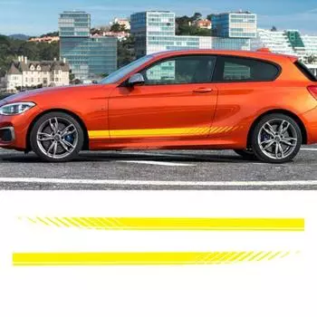 1 пара наклеек на боковую часть кузова автомобиля, ПВХ, водонепроницаемая, устойчивая к ультрафиолетовому излучению, самоклеящаяся, универсальная, для внедорожников, для украшения кузова автомобиля, наклейка, внешние аксессуары для автомобиля красный