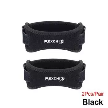 1 пара наколенника, поддерживающий ремень для надколенника, полностью регулируемая накладка на сухожилия - облегчение боли при беге, теннисе, баскетболе, тендините