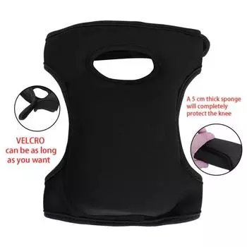 1 пара наколенников, гибкие мягкие пенопластовые наколенники для работы, садоводства, принадлежности для безопасности на рабочем месте, спорт