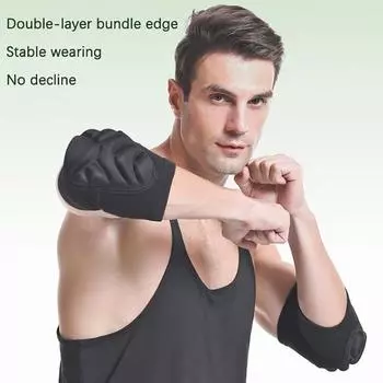 1 пара налокотников, защита локтя, волейбольная губка, компрессионные налокотники для баскетбола, тенниса, футбола M