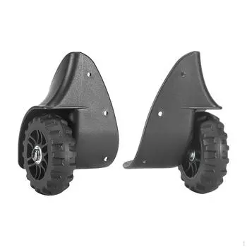 1 пара направляющих роликов для чемодана для путешествий, аксессуары для самостоятельной сборки, легко устанавливаемые, диаметр колеса