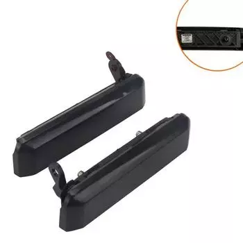 1 пара наружных ручек передних дверей черного цвета для пикапа d21 hardbody 86-97, pathfinder 8060601A10, 8060701A10