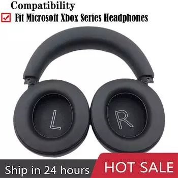 1 пара наушников, амбушюры, чехлы, сменные наушники для Xbox Series X/S One, аксессуары для беспроводной гарнитуры, запасные части