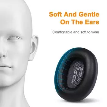 1 пара наушников, сменные подушечки для ушей, подушечки для наушников, совместимые с JBL синий