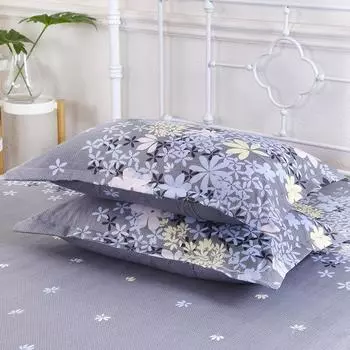 1 пара наволочек, приятная на ощупь наволочка из плотного ворса, универсальная для всех сезонов, легко чистится, в комплект не входит наволочка Caiyunge