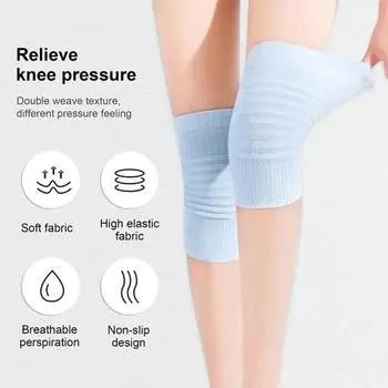 1 пара нейлоновых наколенников, высокоэластичные, нескользящие, эластичные, дышащие, наколенники, поддержка колена, защита суставов, наколенники для фитнеса M