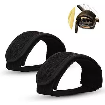 1 пара нейлоновых ремней для велосипедных педалей, зажим для ног, ремень, клейкие велосипедные педали, фиксированное снаряжение, детали для шоссейного велосипеда, аксессуары для MTB 1 Pair