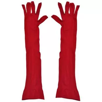 1 пара нейлоновых варежек с защитой от УФ-излучения, мягкие длинные перчатки, защита от солнца, глянцевые, высокоэластичные, масляные, дышащие, тонкие перчатки с пятью пальцами