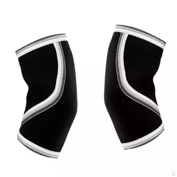 1 пара неопрена для поддержки локтей толщиной 5 мм для M