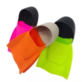 1 пара нескользящих ласт для плавания, силиконовые плавающие ласты для плавания, ласты для обучения плаванию и дайвингу, дети XXS зелёный