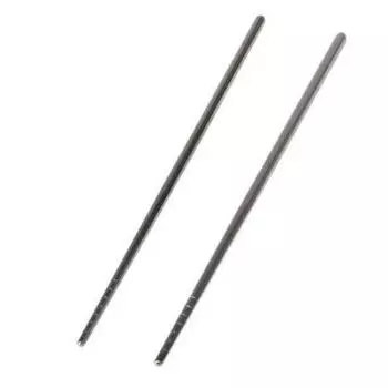 1 пара нескользящих палочек для еды из нержавеющей стали, экологически чистая посуда из палочек для еды