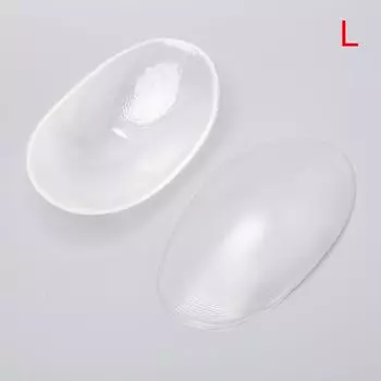 1 пара невидимых мягких силиконовых накладок на плечи, усиливающих подтяжку, клейкая накладка S/L 12.5*9cm прозрачный