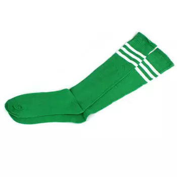 1 пара НОСКОВ выше колена для девочек и женщин, зеленый цвет зелёный