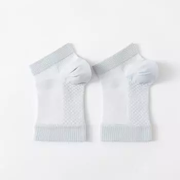 1 пара носков для лодыжки, удобных для отека ног, мягкие нескользящие компрессионные носки для защиты, дышащие, с поддержкой свода стопы, для йоги S-M