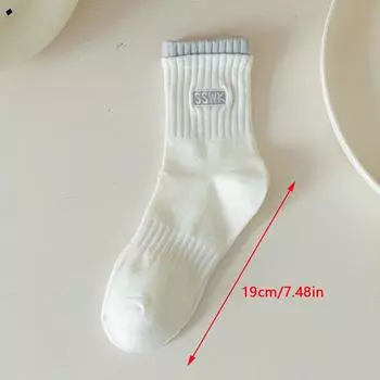 1 пара носков теплые удобные утолщенные носки мягкие женские носки теплые носки зимние чулки серый