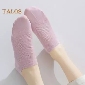 1 пара носков унисекс с низкой посадкой, без запаха, однотонные, высокая эластичность, противоскользящие, дышащие, мягкие, впитывающие пот, противоусадочные, спортивные хлопковые носки зелёный