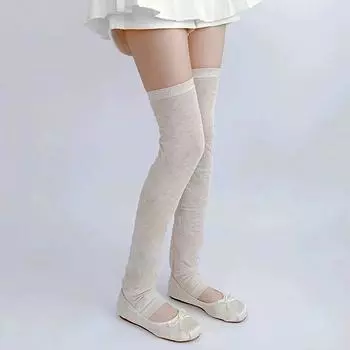 1 пара носков выше колена с фотографией, носки, комплекты для ног, осенние стопки носков, женские уличные носки