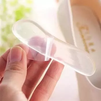 1 пара Новое поступление Силиконовый гель Пятка Подушечки Защитные подушечки Уход за ногами Обувь Вставки Стельки чистый