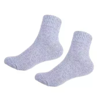 1 пара новых эластичных термоносков для защиты от холода, зимние теплые хлопковые носки, утолщенные плюшевые носки для мужчин и женщин