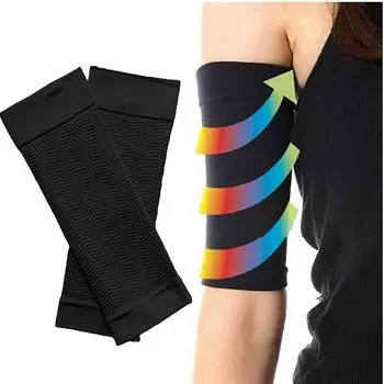 1 пара оберток для похудения рук, компрессионный рукав для женщин, формирователь верхней части руки для похудения, помогает формировать тон верхней части руки, рукав