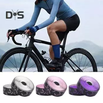1 пара обмотки для руля велосипеда противоскользящая амортизирующая дышащая легкая EVA пена обмотка для руля горного велосипеда аксессуары для велосипеда фиолетовый