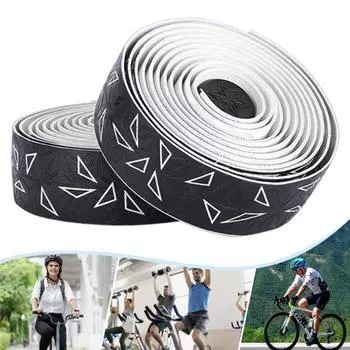 1 пара обмотки для руля велосипеда противоскользящая амортизирующая дышащая легкая EVA пена обмотка для руля горного велосипеда аксессуары для велосипеда фиолетовый