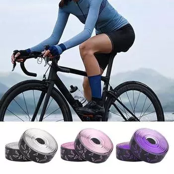 1 пара обмотки для руля велосипеда противоскользящая амортизирующая дышащая легкая EVA пена обмотка для руля горного велосипеда аксессуары для велосипеда циан